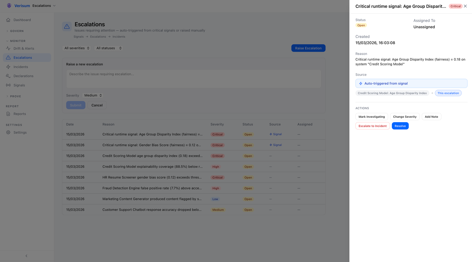 Escalation Workflows